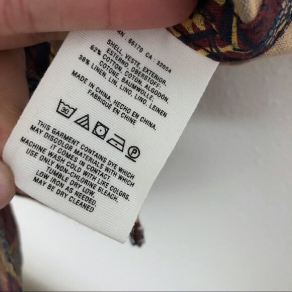 Anthropology Elevenses Vest Size Small - Picture 7 of 8